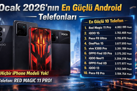 2026’ya Güçlü Giriş Ocak Ayının En Performanslı Android Telefonları Belli Oldu