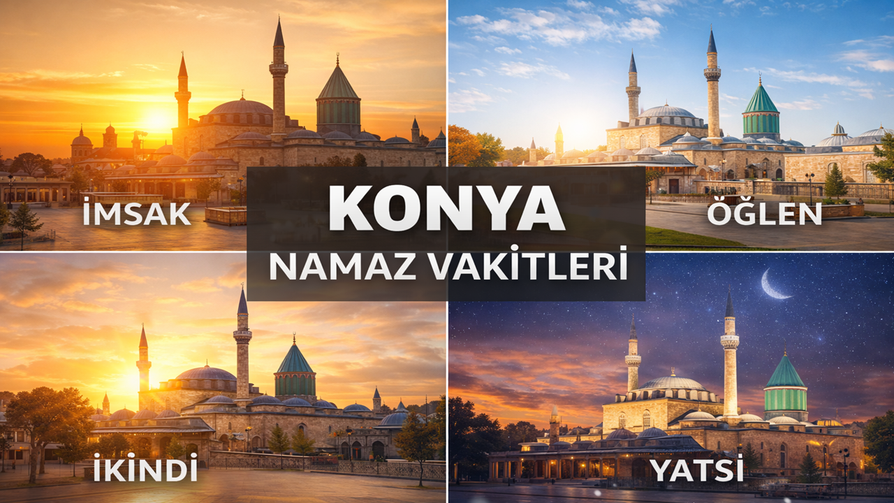 Konya Namaz Vakitleri