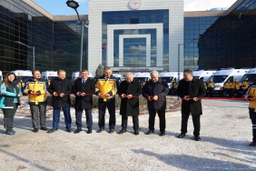 Konya’da 13 Ambulans ve 1 UMKE Aracı Hizmete Alındı