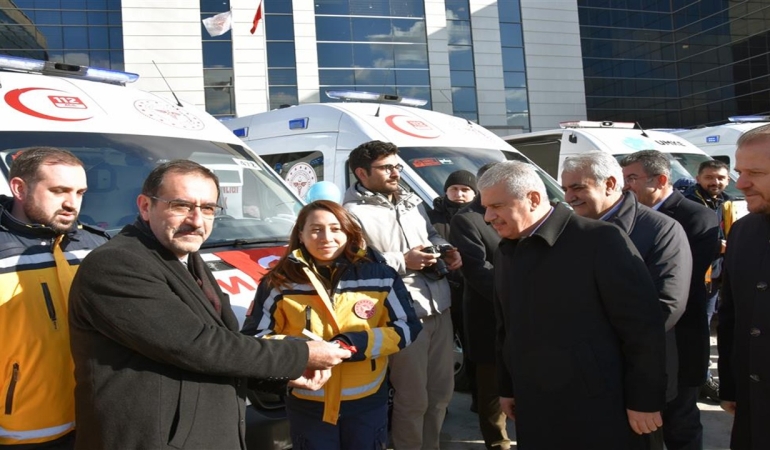 Konya’da Acil Sağlık Filosu Güçlendirildi